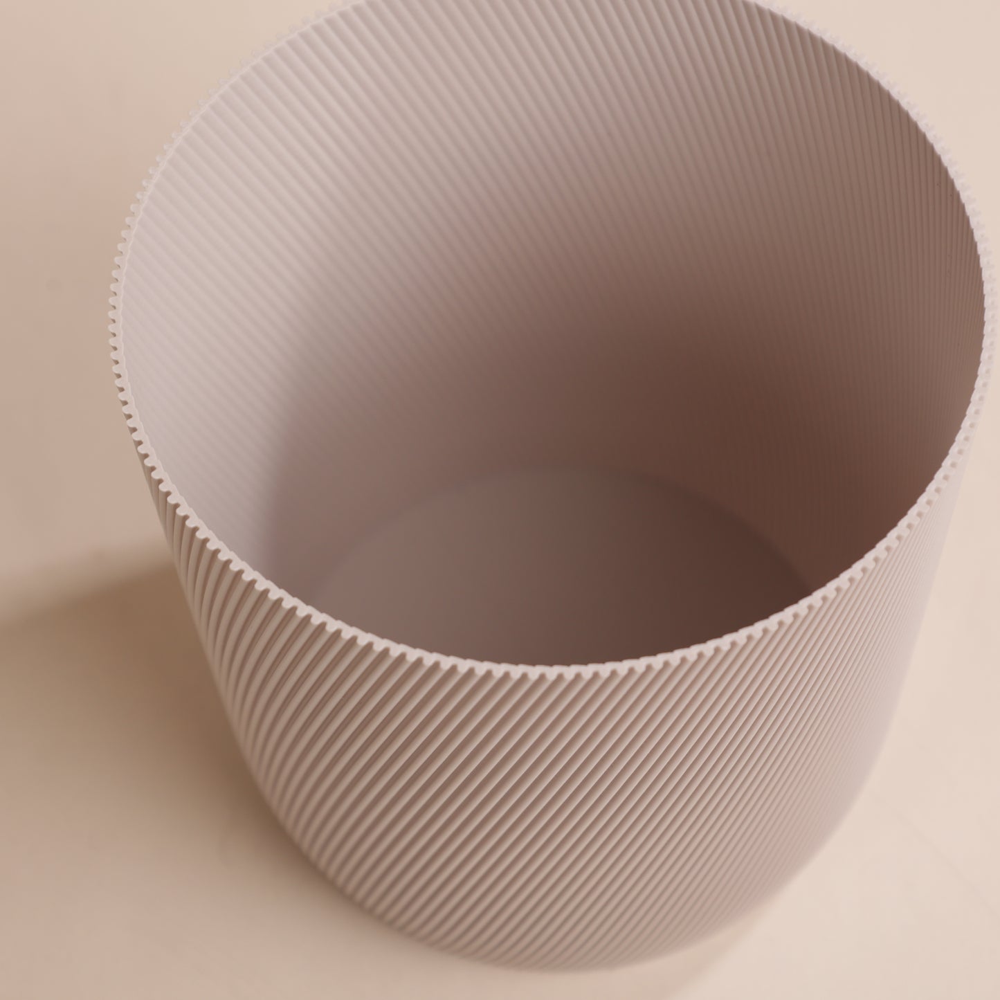 Duo de cache-pots Svala 17 cm beige et cappuccino – design durable pour plantes d’intérieur