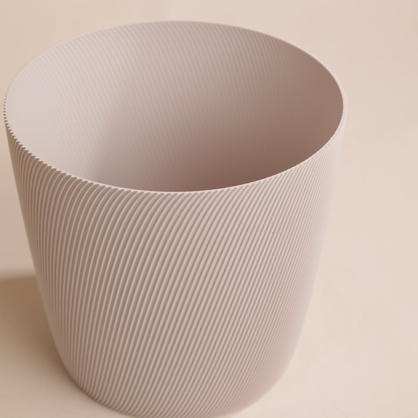 Duo de cache-pots Svala beige – 11 et 17 cm pour orchidées et plantes d’intérieur