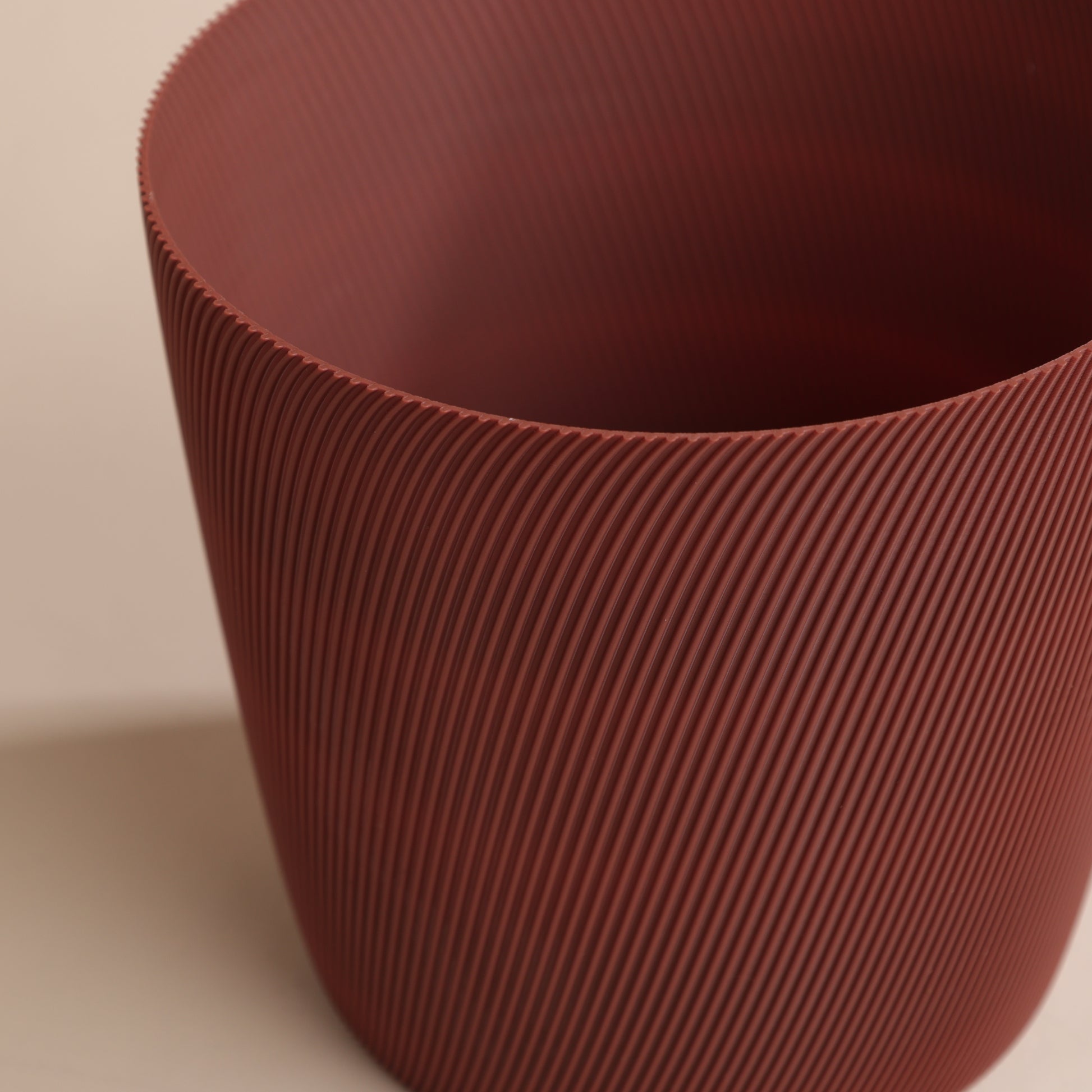 Duo de cache-pots Svala 17 cm beige et cappuccino – design durable pour plantes d’intérieur